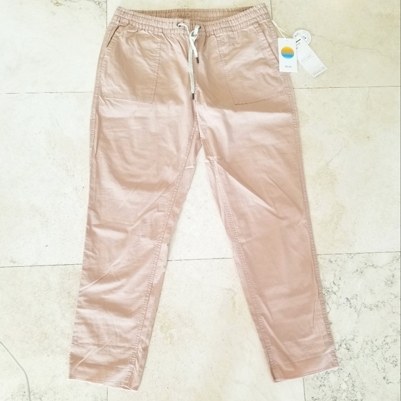 Vuori Women Vintage Ripstop Pant Dogwood Pink Blush Organic Medium NWT Sold Out - Picture 14 of 15